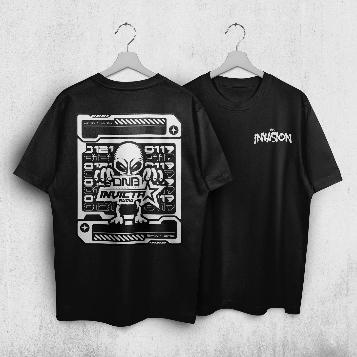 INVASION 3.0 - INVICTA AUDIO COLLAB TEE (BLACK)