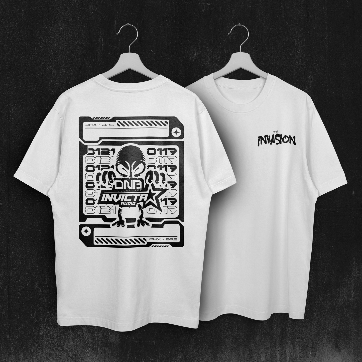 INVASION 3.0 - INVICTA AUDIO COLLAB TEE (WHITE)