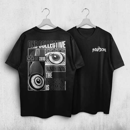 INVASION 3.0 - EYES TEE (BLACK)