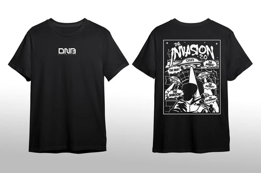 INVASION 2.0 - WHITE GRAPHIC BLACK