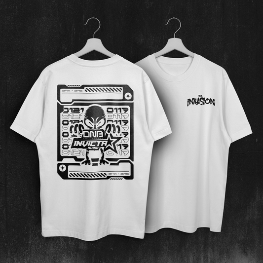 INVASION 3.0 - INVICTA AUDIO COLLAB TEE (WHITE)